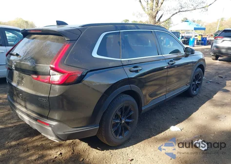 2025 Honda Cr-V Hybrid Sport-L из США, поврежденный, VIN 5J6RS6H87SL004427